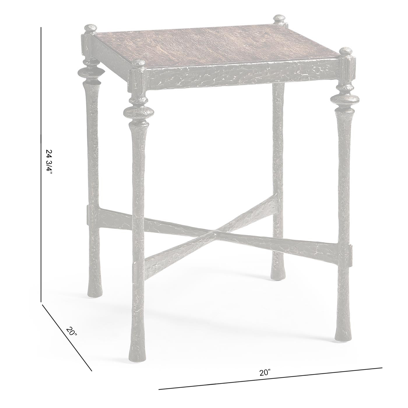 Terravita Square Side Table