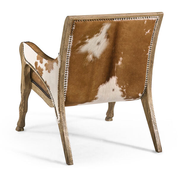 Echo Canyon Leather & Hide Occasional Chair