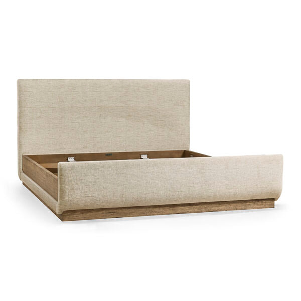 Stone Ridge Upholstered King Bed Light