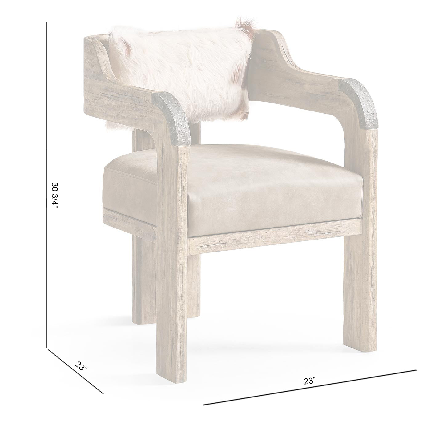 Stone Ridge Leather Arm Chair