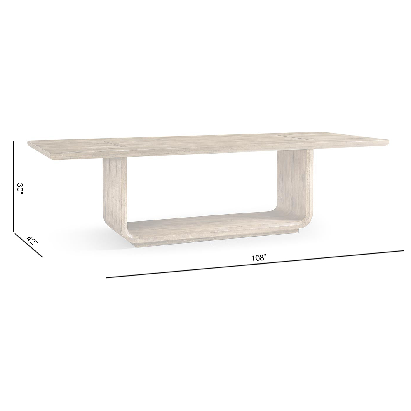 Stone Ridge Rectangular Table Light 108"
