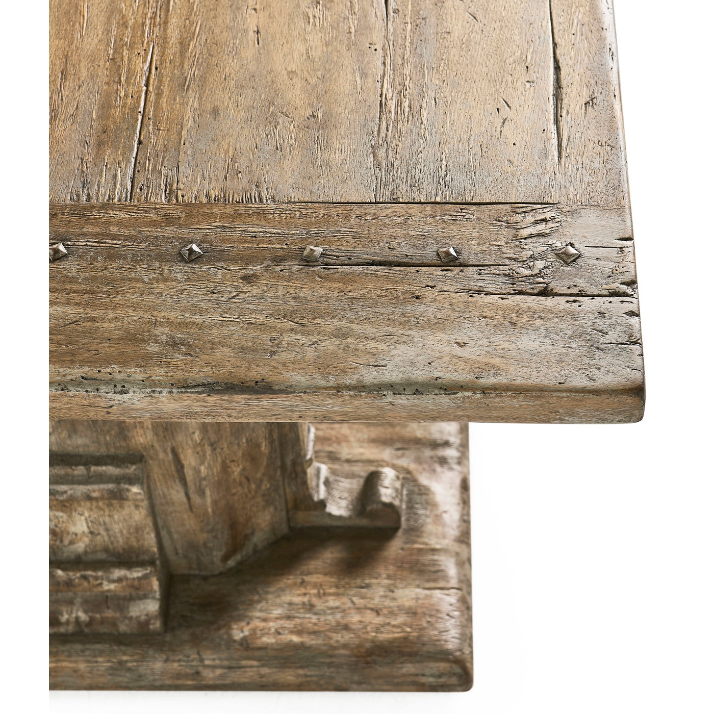 Caldera Pedestal-Base Cocktail Table