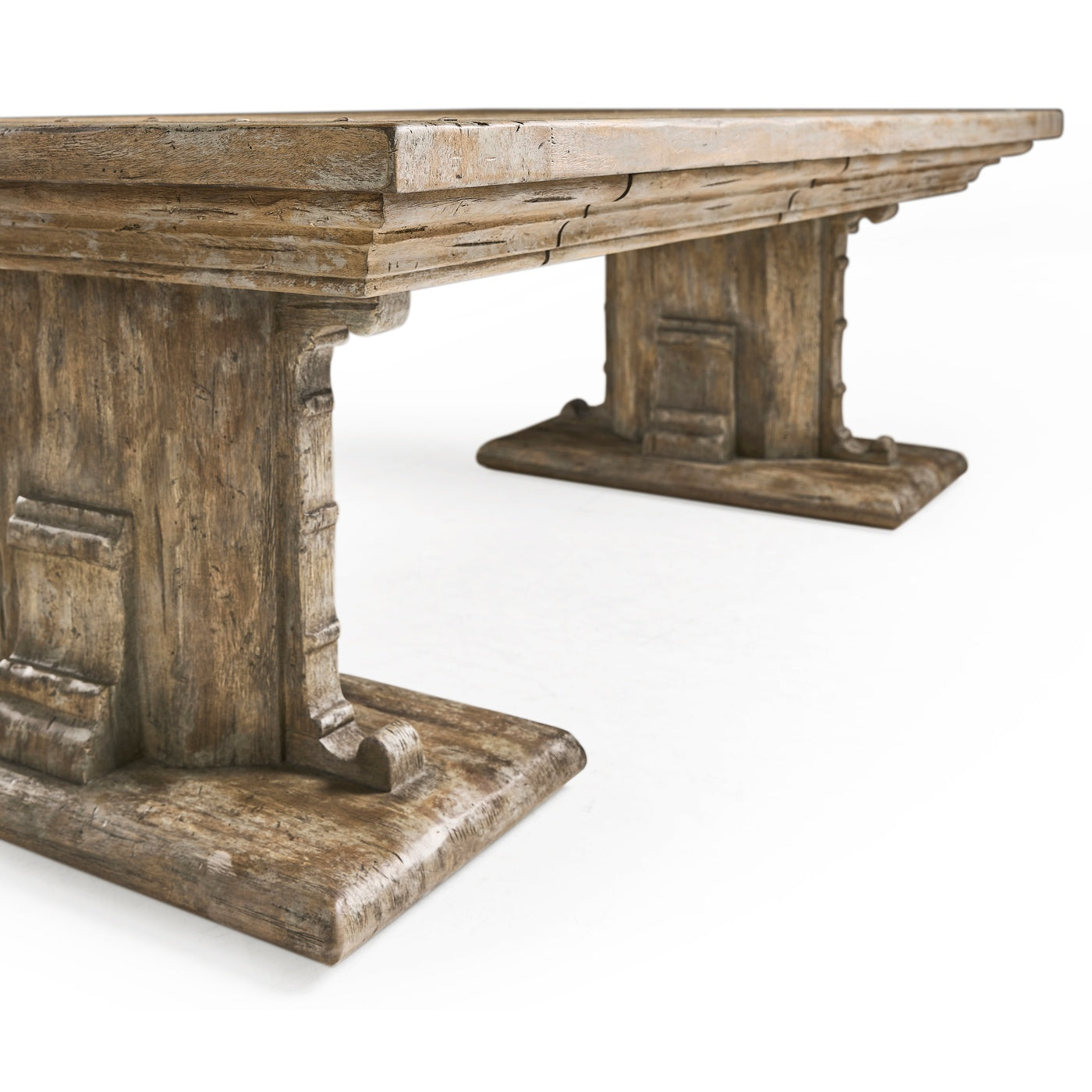 Caldera Pedestal-Base Cocktail Table