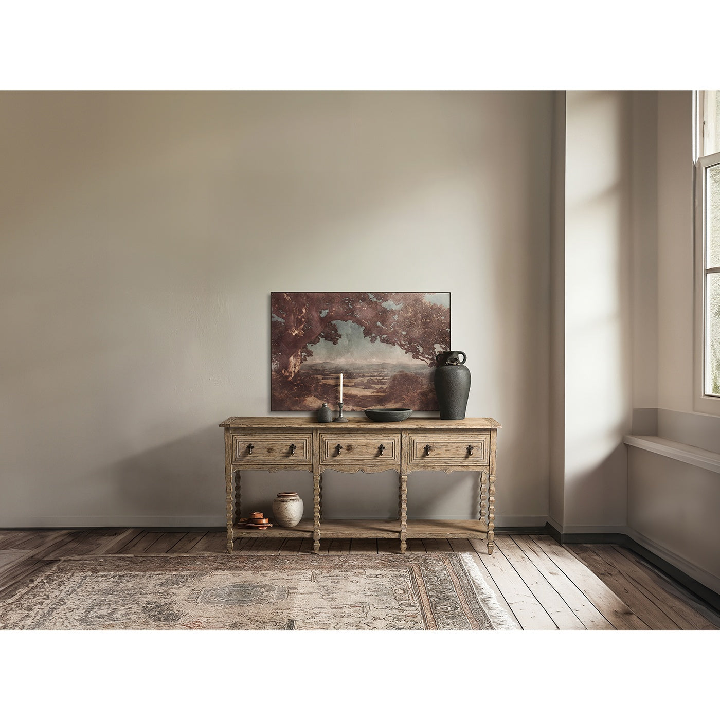 Sagehill Spindle-Leg Console