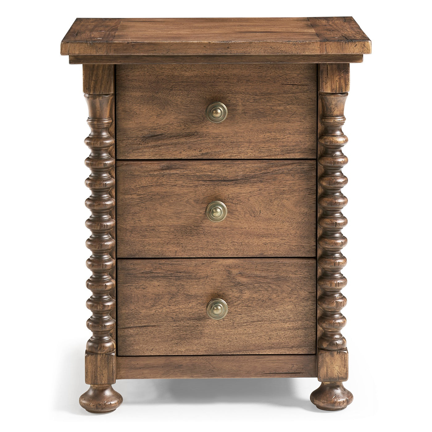 Tamarisk 3 Drawer Narrow Nightstand