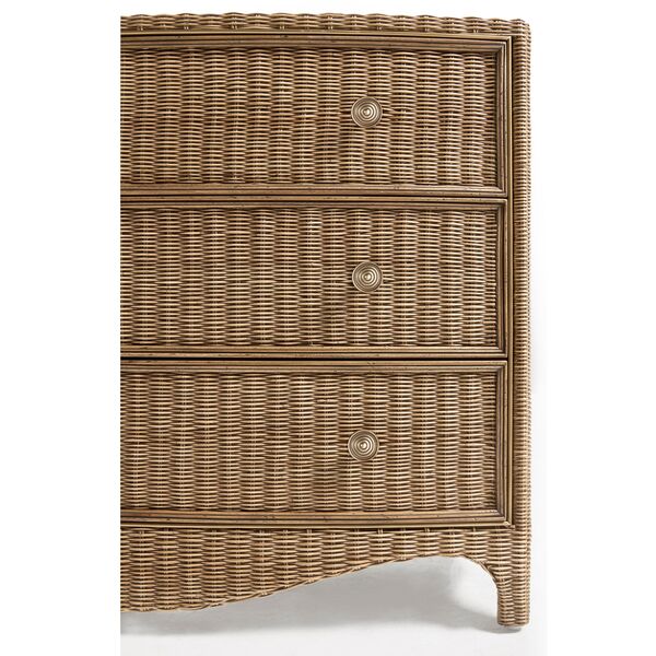 Palm Court Rattan Bow Front Chest