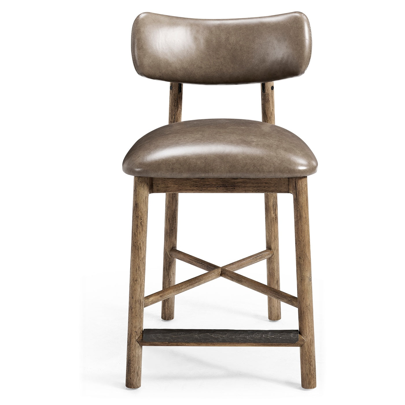 Stone Ridge Leather Counter Stool