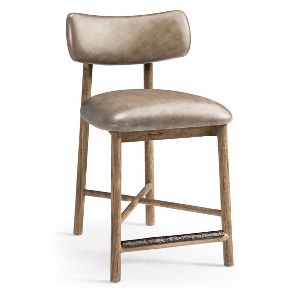Stone Ridge Leather Counter Stool
