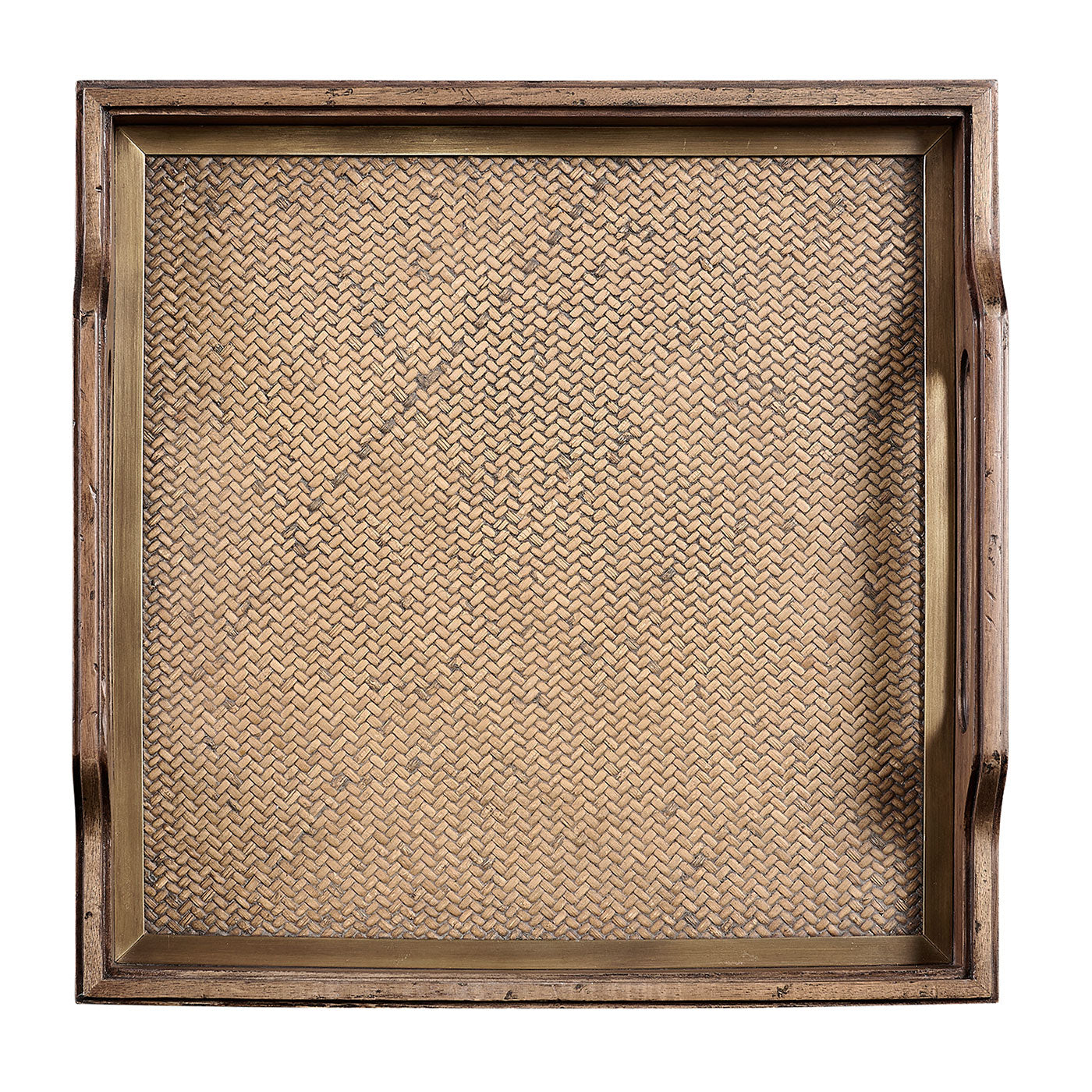 Palm Court Square Tray - Set of 2