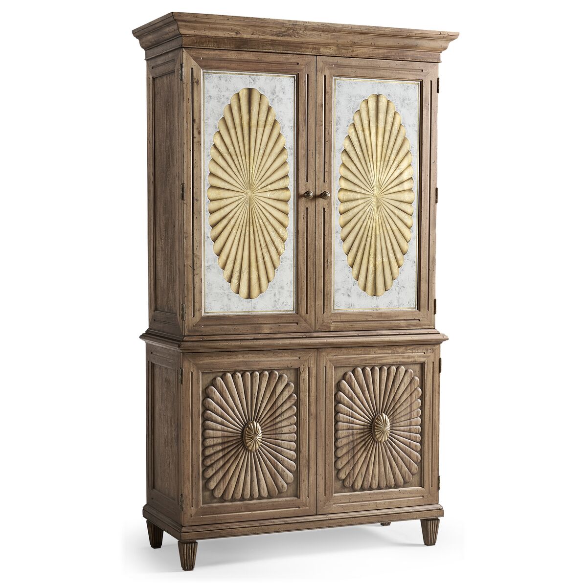 Palm Court Starburst Bar Cabinet