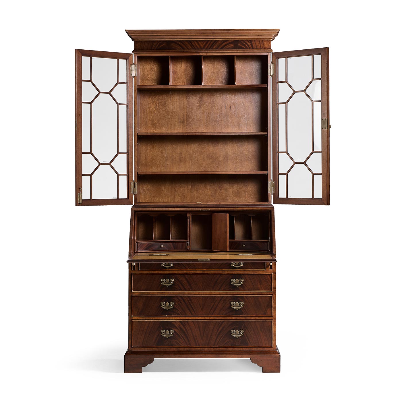 Buckingham Georgian Mahogany Secretary