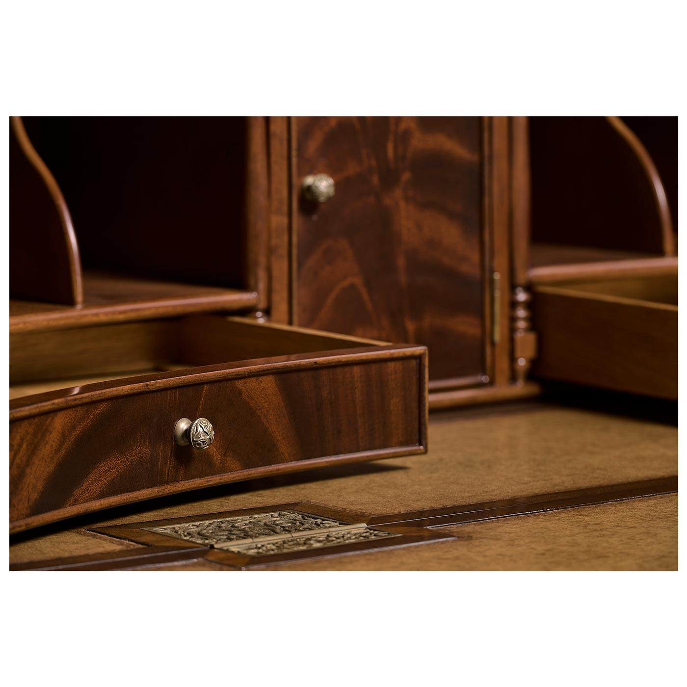 Buckingham Georgian Mahogany Secretary
