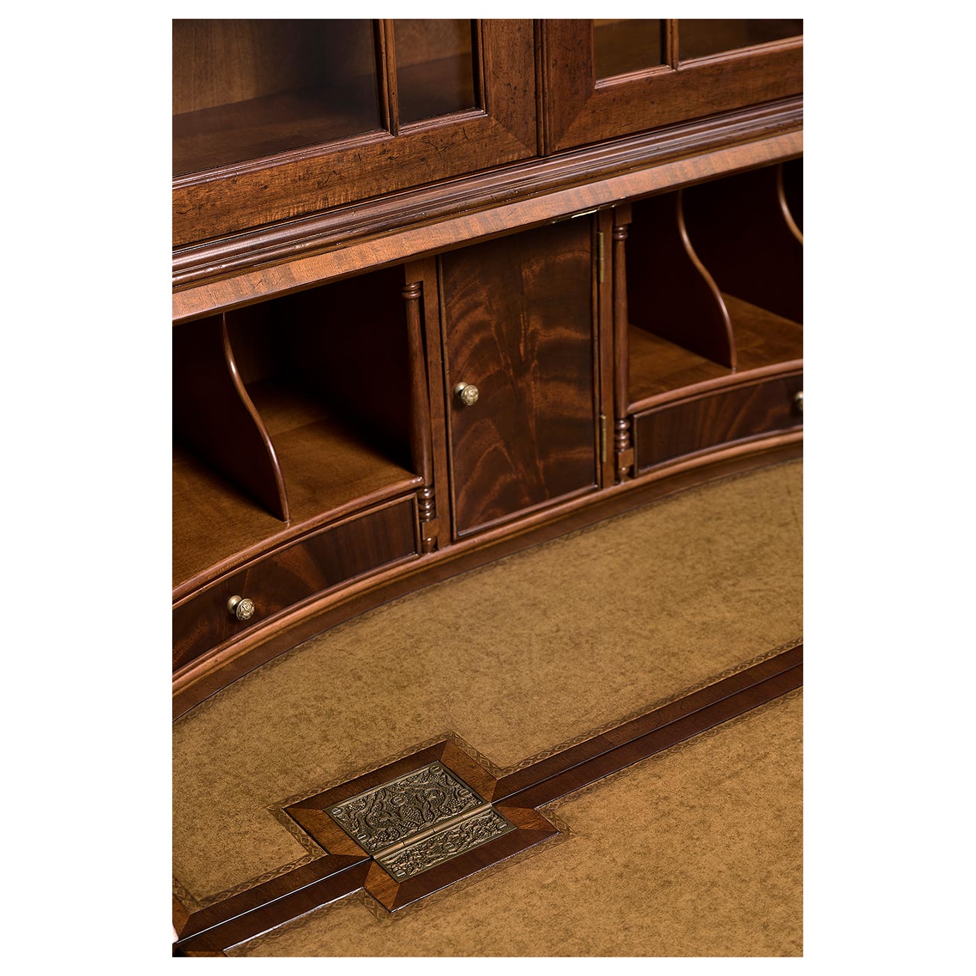 Buckingham Georgian Mahogany Secretary