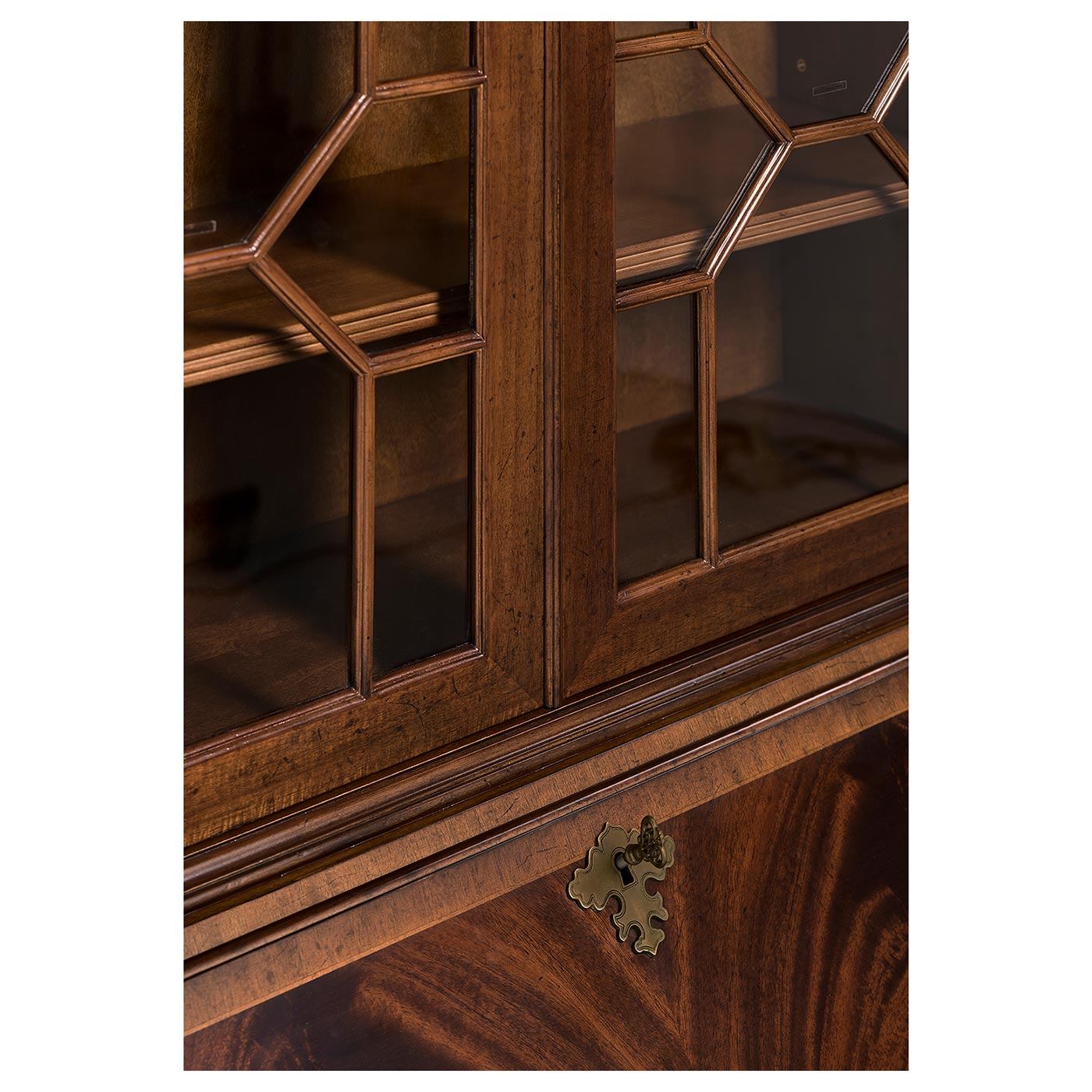 Buckingham Georgian Mahogany Secretary