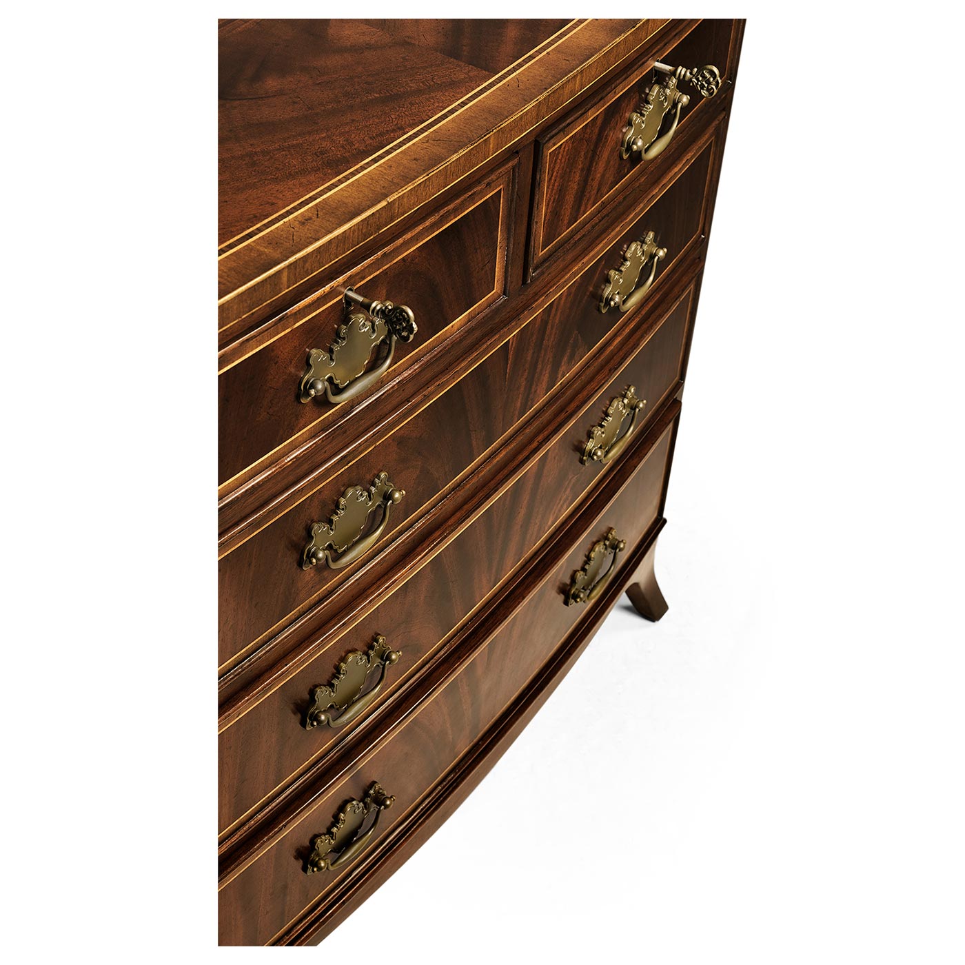 Buckingham Mahogany Bedside Chest of Drawers