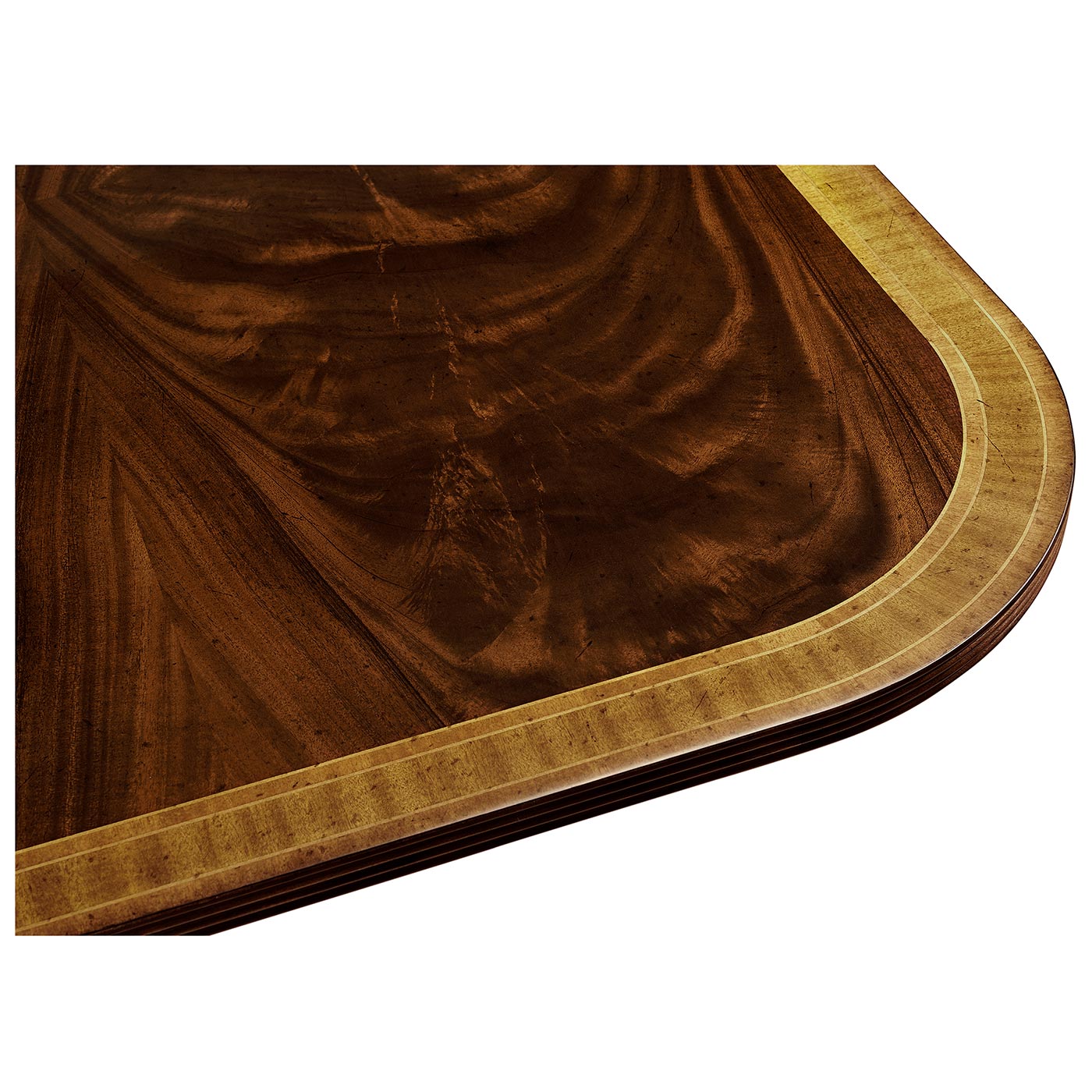 Regency Mahogany Extending Dining Table 76"