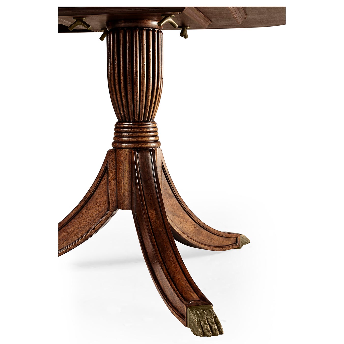 Regency Mahogany Extending Dining Table 76"