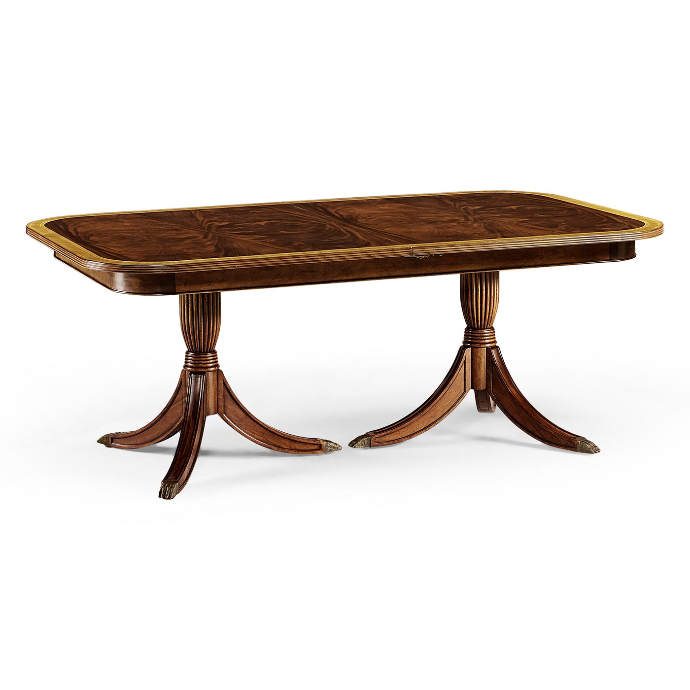Regency Mahogany Extending Dining Table 76"