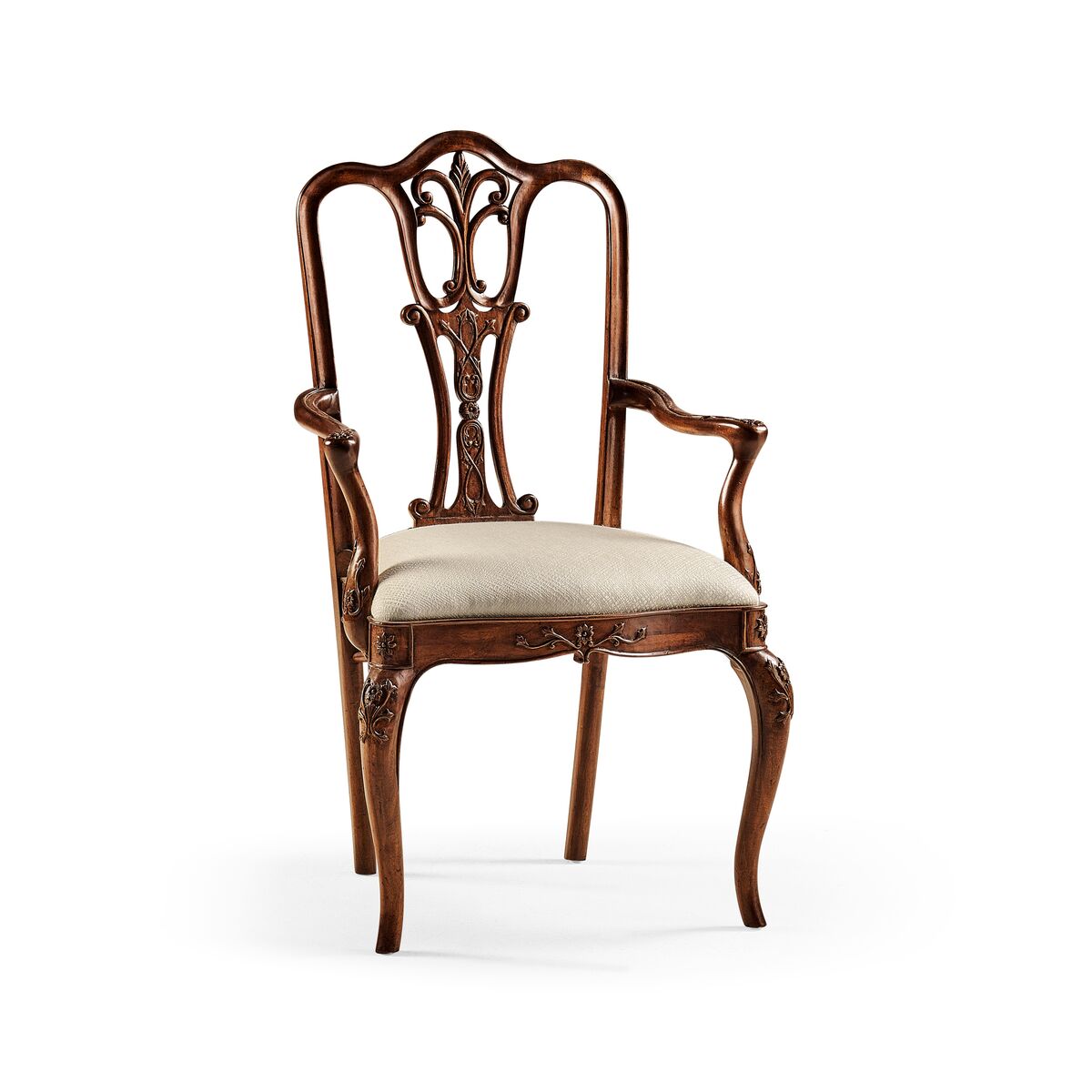 Mahogany 18th C. Arm Chair ( 492476-AC-MAH-F200 )