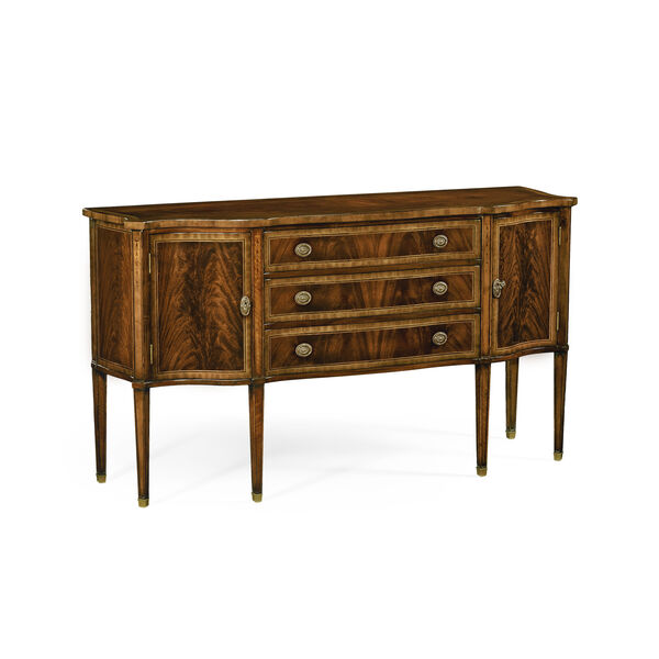 Buckingham Mahogany Breakfront Sideboard