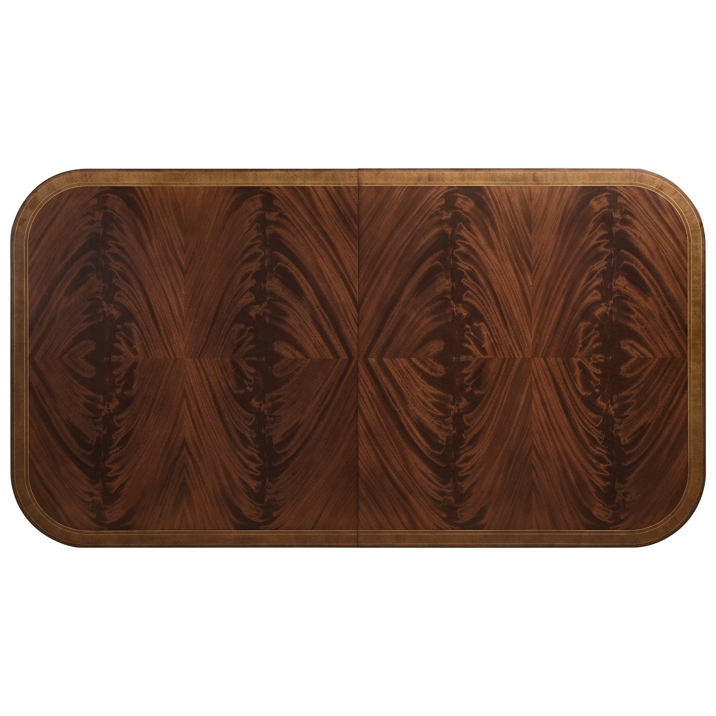 Buckingham Two-Leaf Mahogany Extending Dining Table 88"