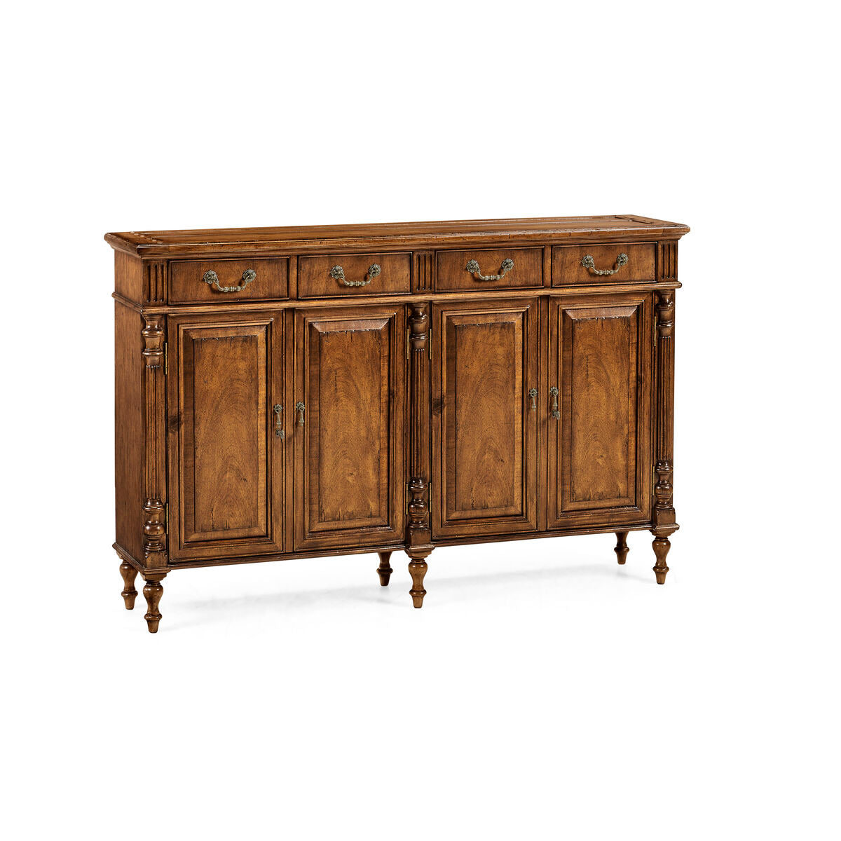 Double Cabinet w/Twin Cupboards ( 492973-WAL )