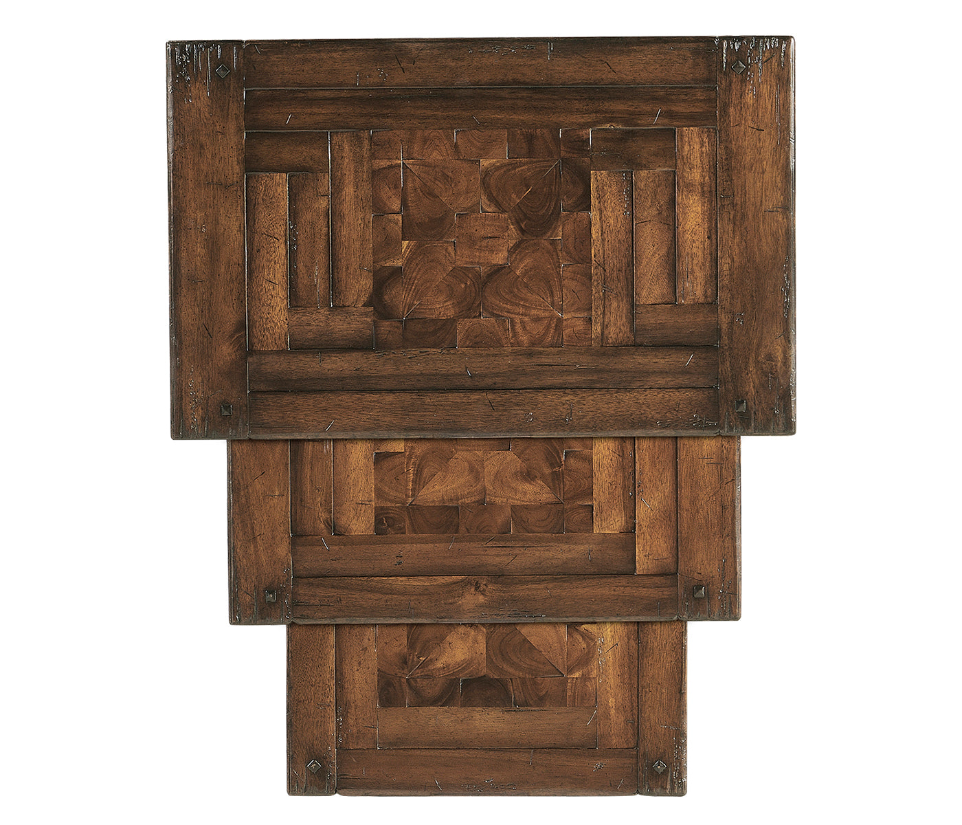 Nest of Three Country Oyster Tables