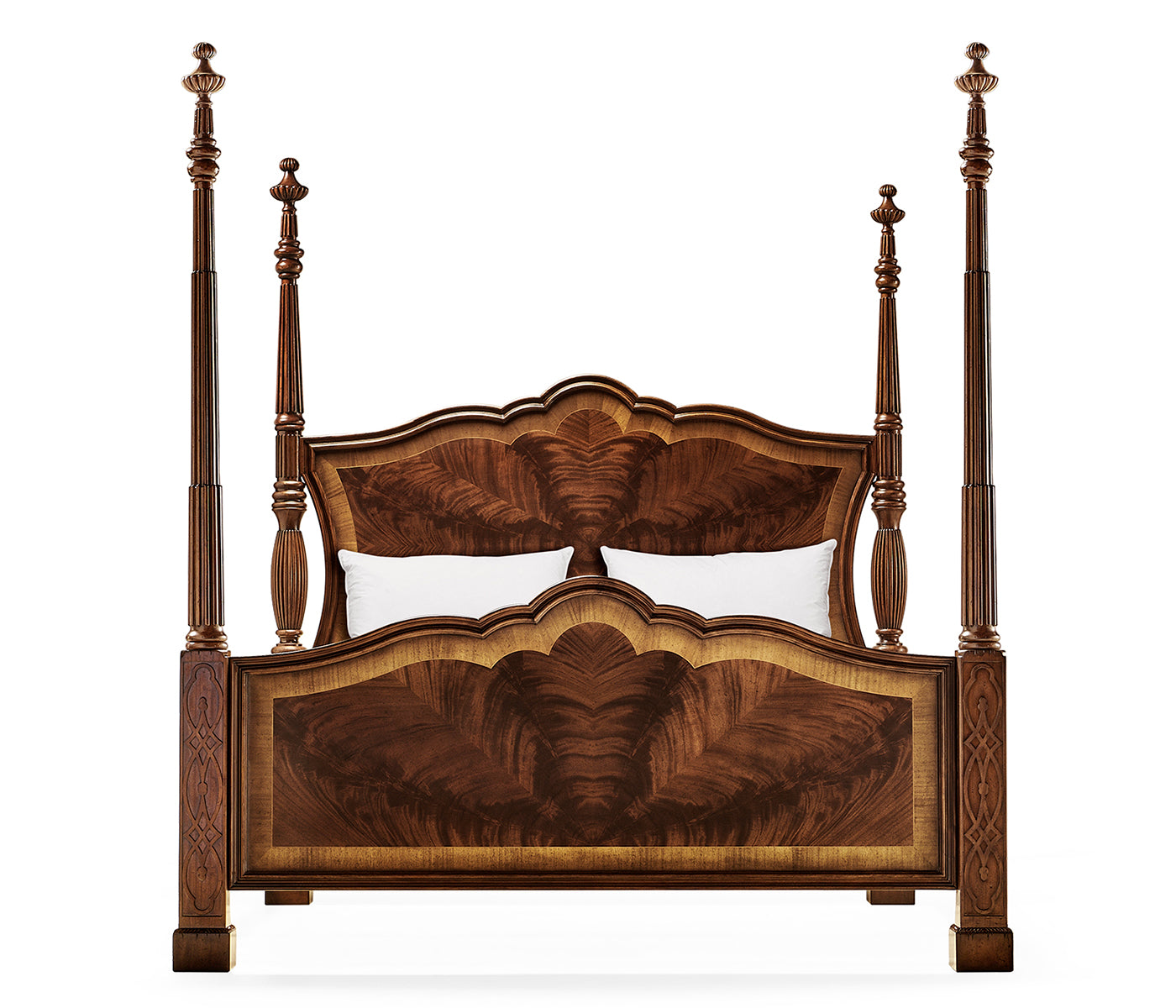 Four Poster Mahogany US King Bed
