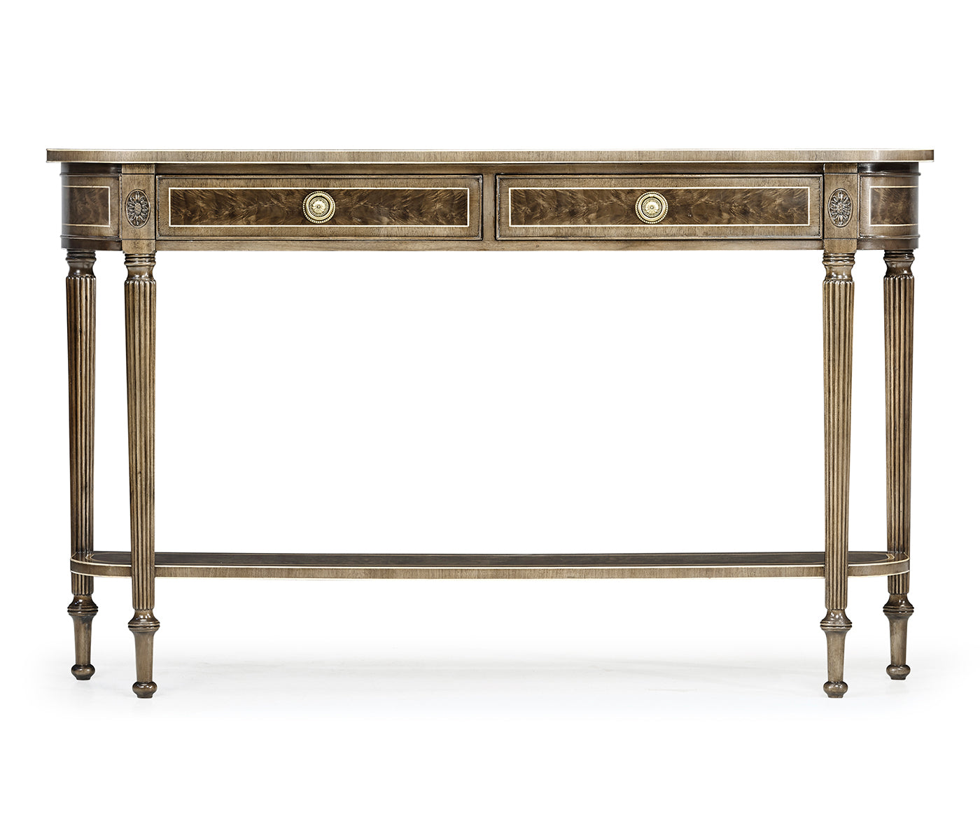 Regency Bleached Mahogany Console Table