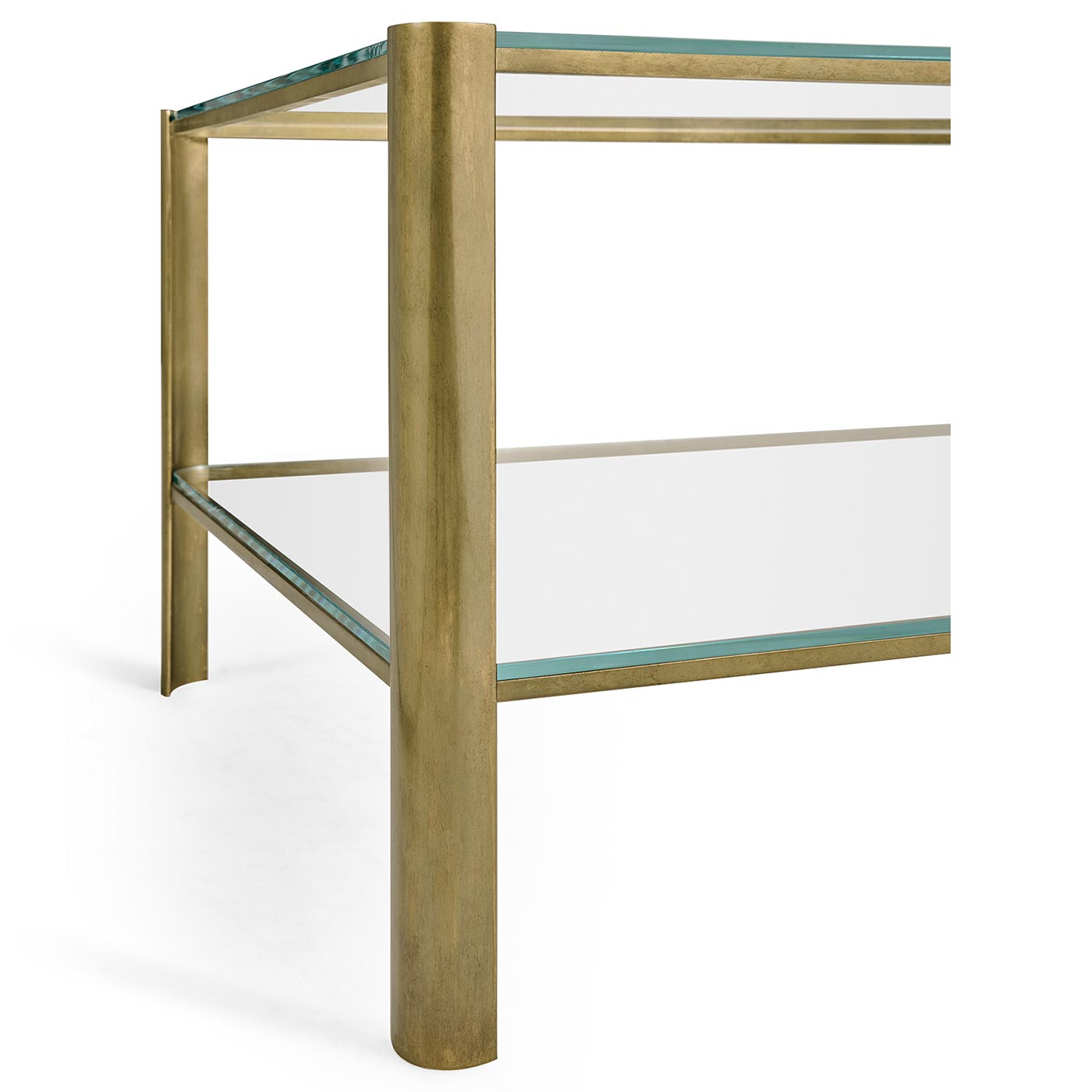 Cosmo Antique Brass Cocktail Table