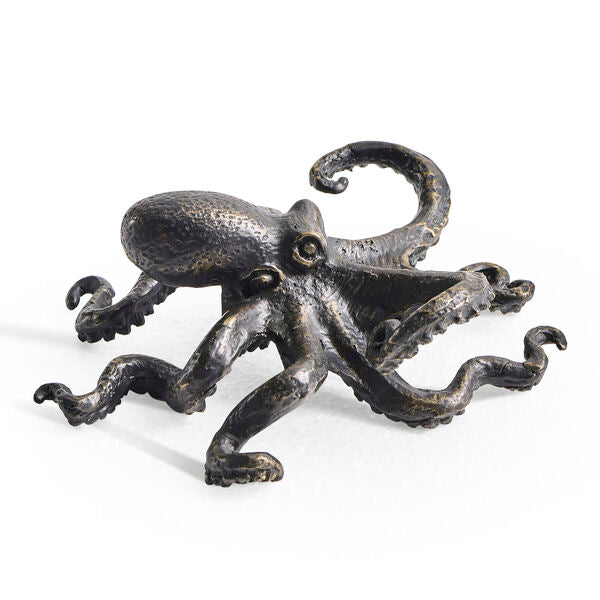 Antique Dark Bronze Octopus