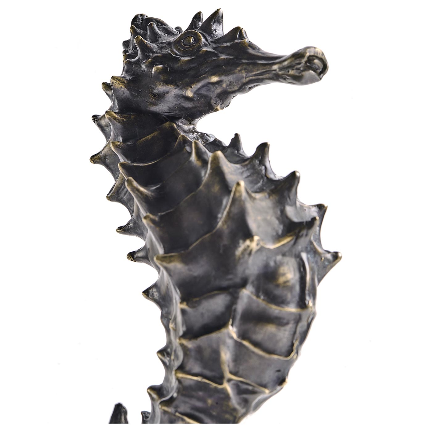 Antique Dark Bronze Seashorse