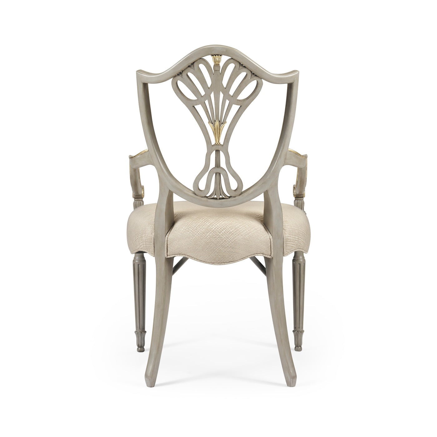 Buckingham Shield Back Arm Chair
