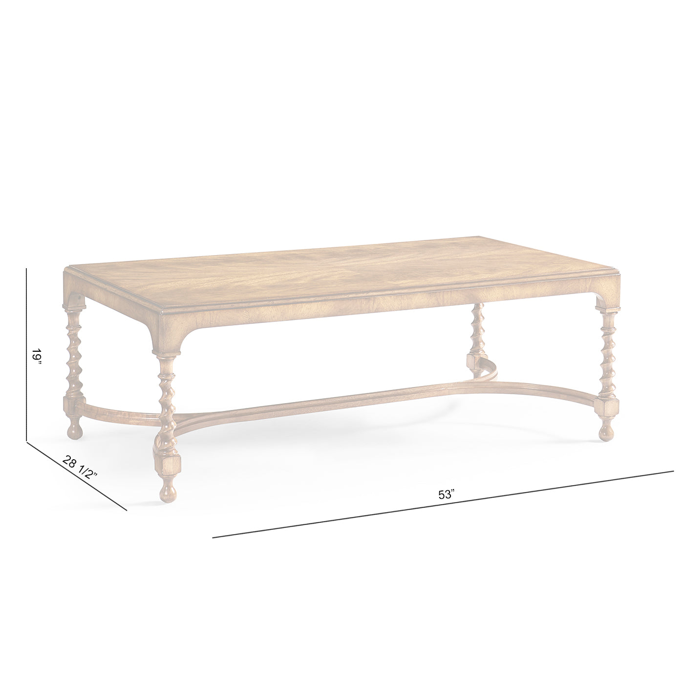 Orsman Rectangular Cocktail Table