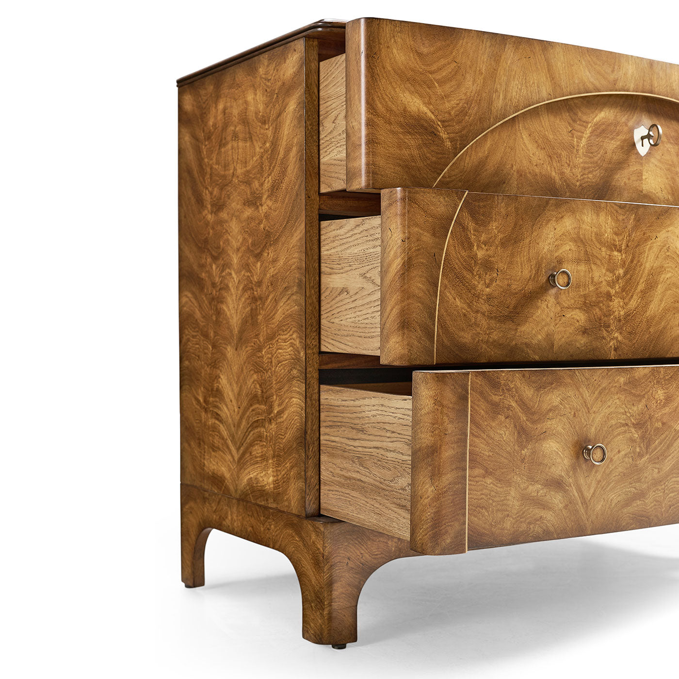 Orsman Three Drawer Nightstand