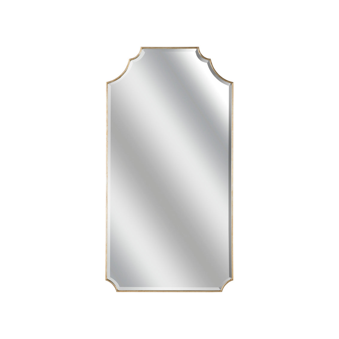Brighton Mirror - Silver in Antique Silver Leaf/Beveled / Metal - Chelsea House