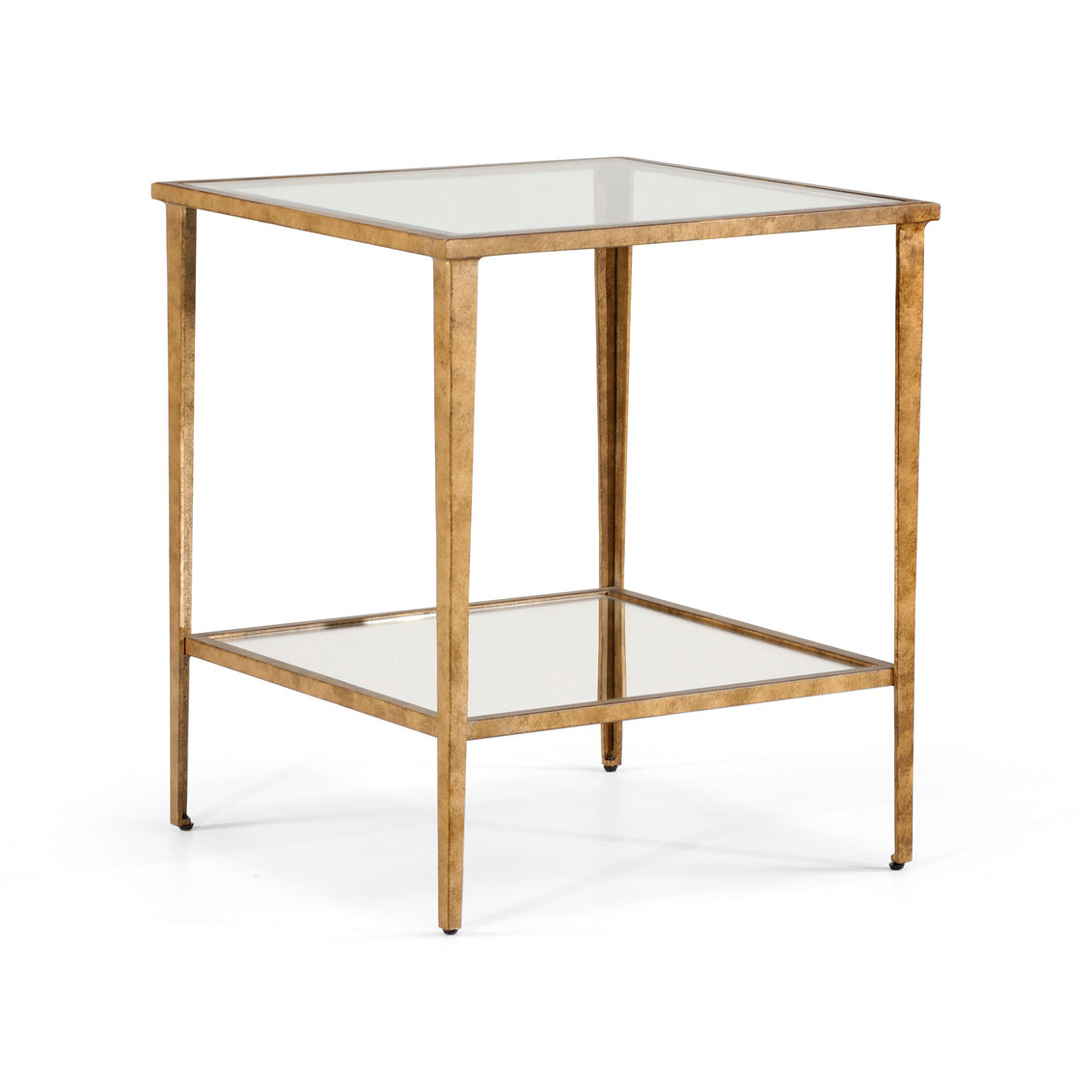Carson End Table - Gold