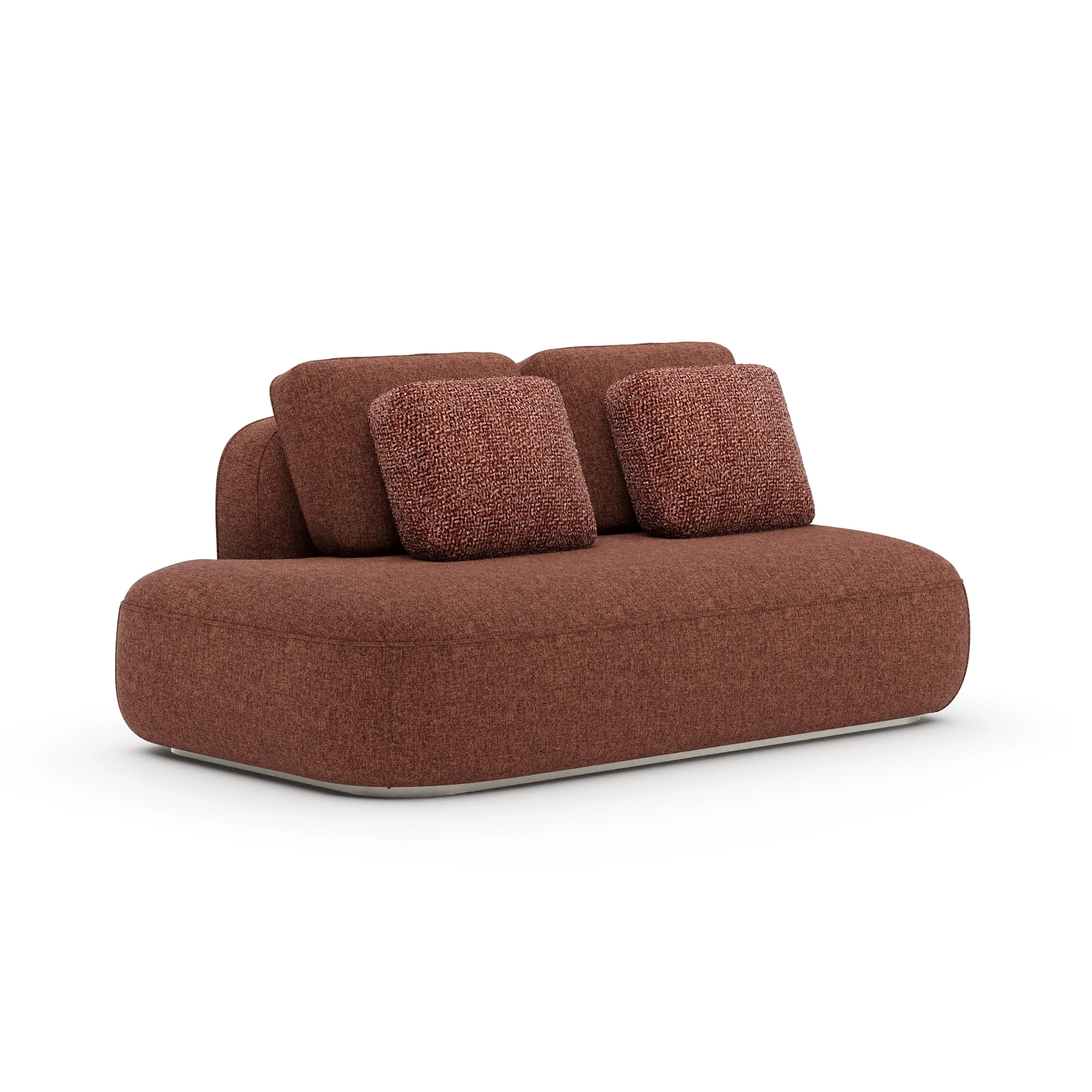 Sasso Laf Straight Armless Loveseat - Sa