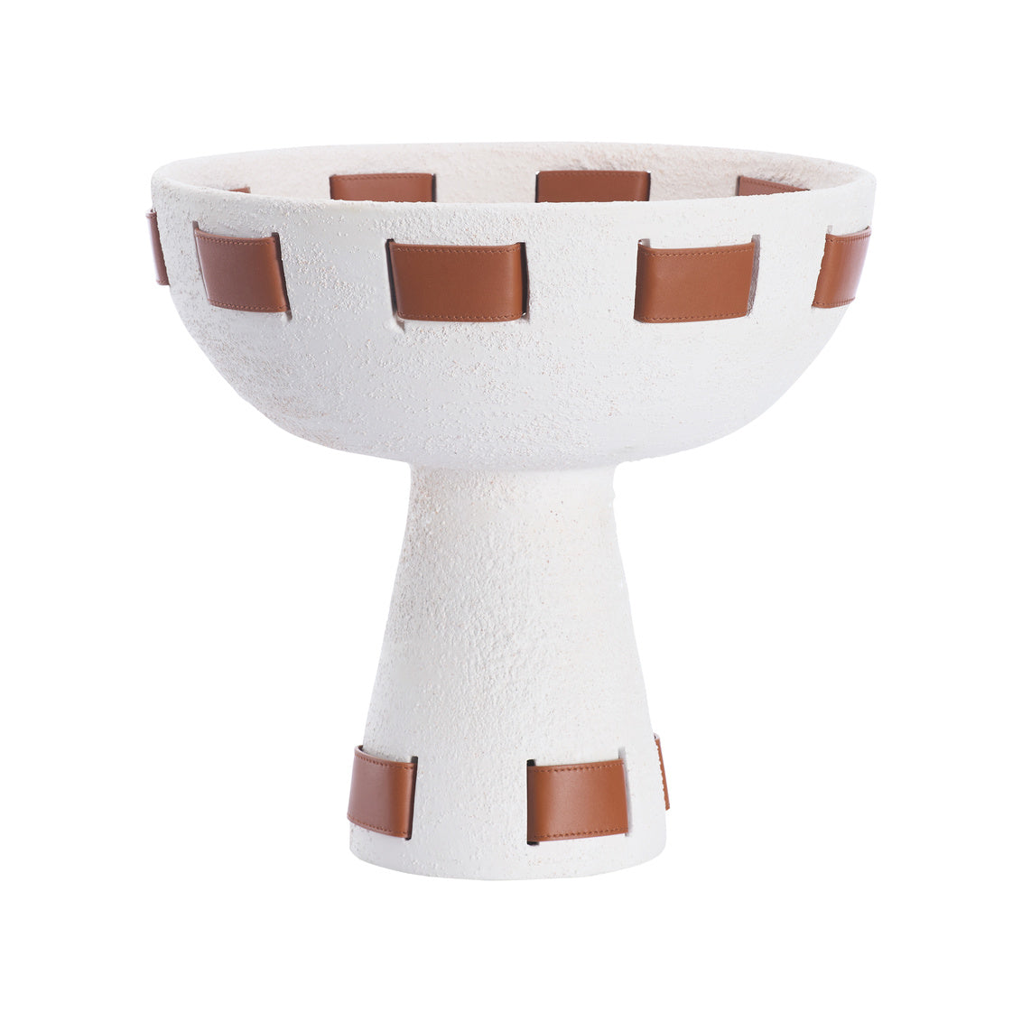 Solano Tall Bowl - White