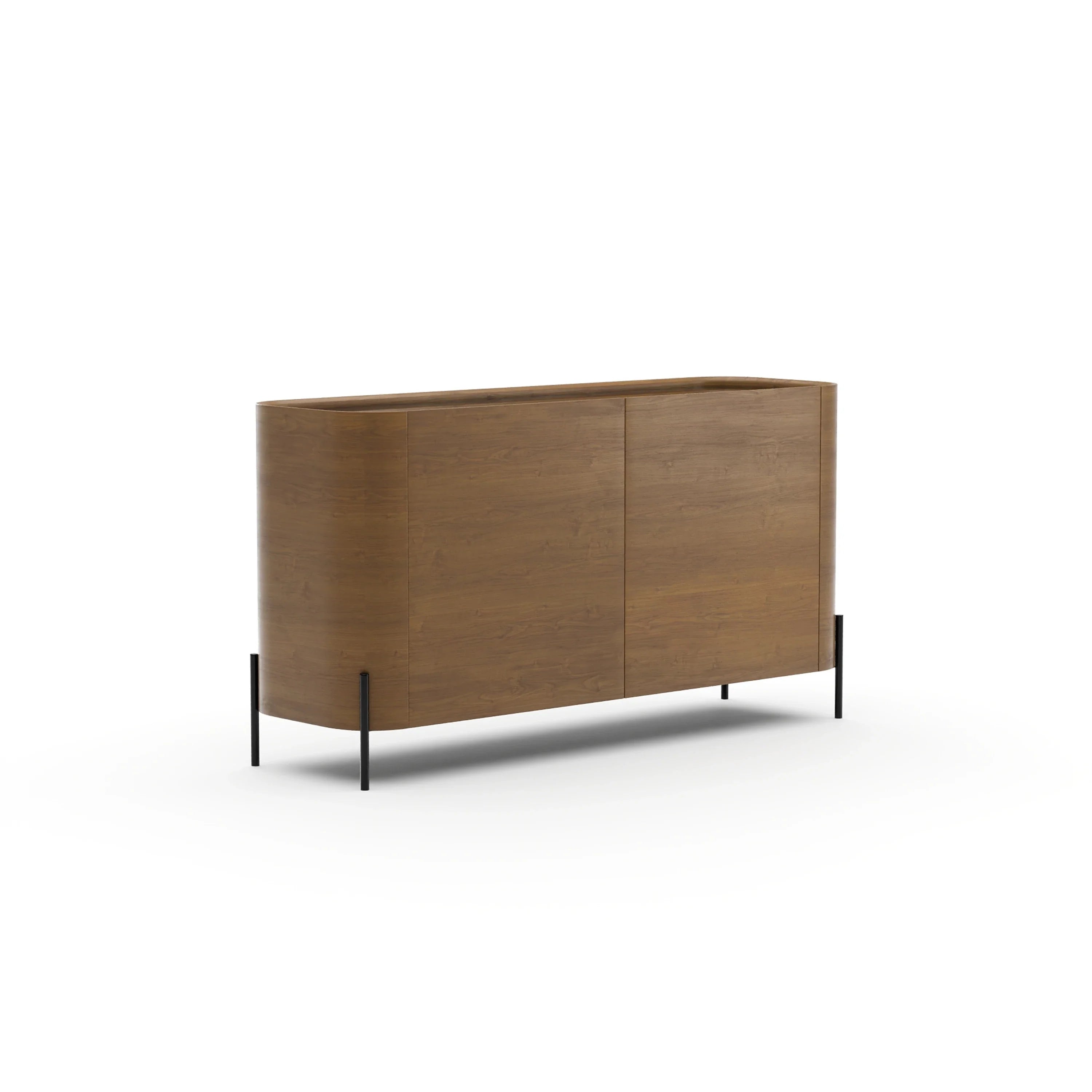 Atom Sideboard - Chocolate Nougat – Sideboards & Buffets by Caracole | Sutter & Vale