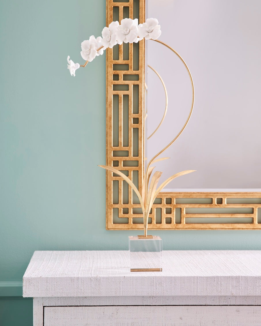 Pierced Mirror in 40 / Metal - Chelsea House