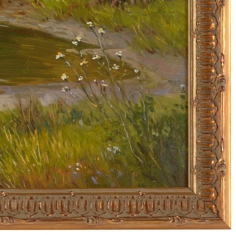 Stokesay Castle in 38.5h x 50.5w x 1.5d / Canvas - Chelsea House