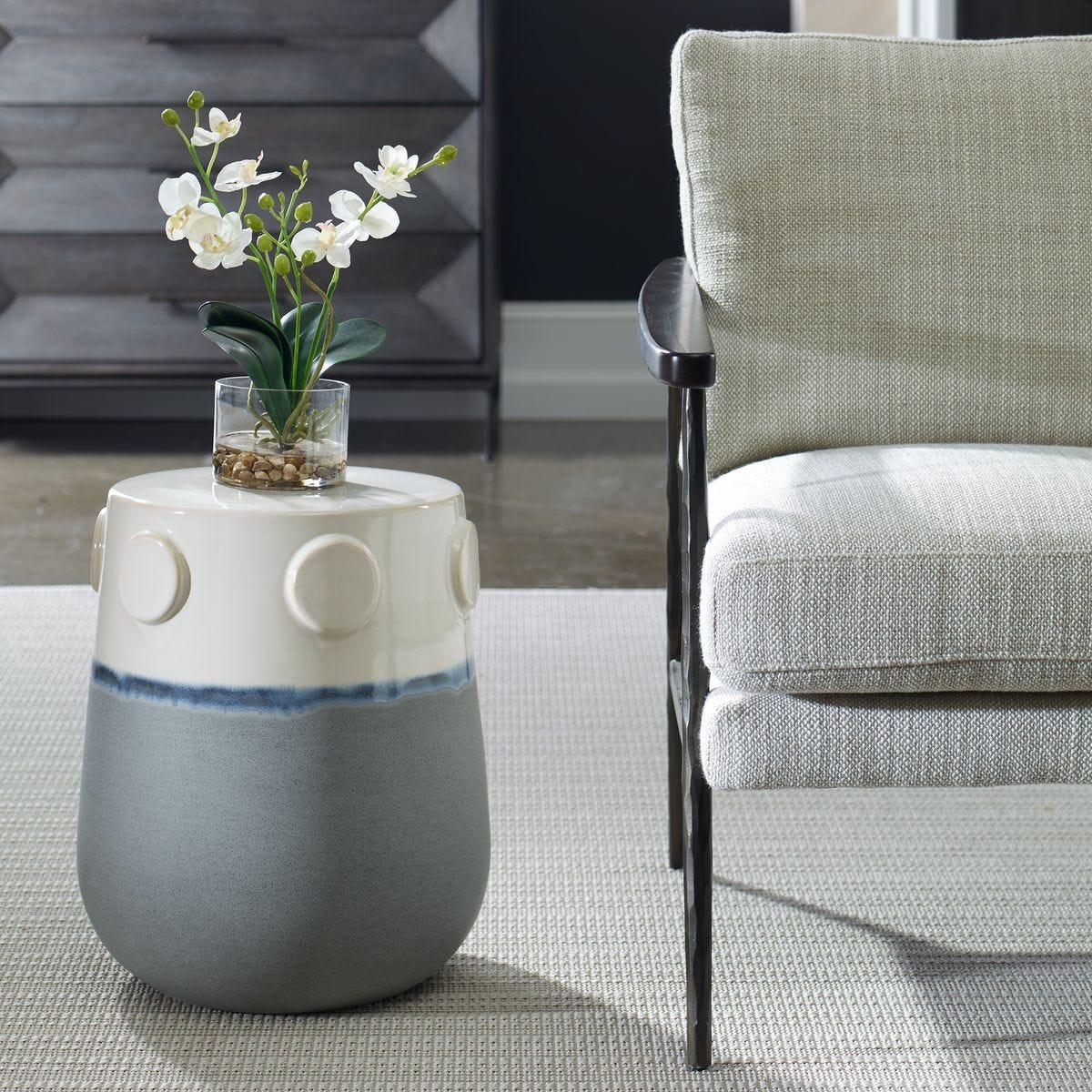 Mulvane Garden Stool – Furniture by Uttermost | Sutter & Vale