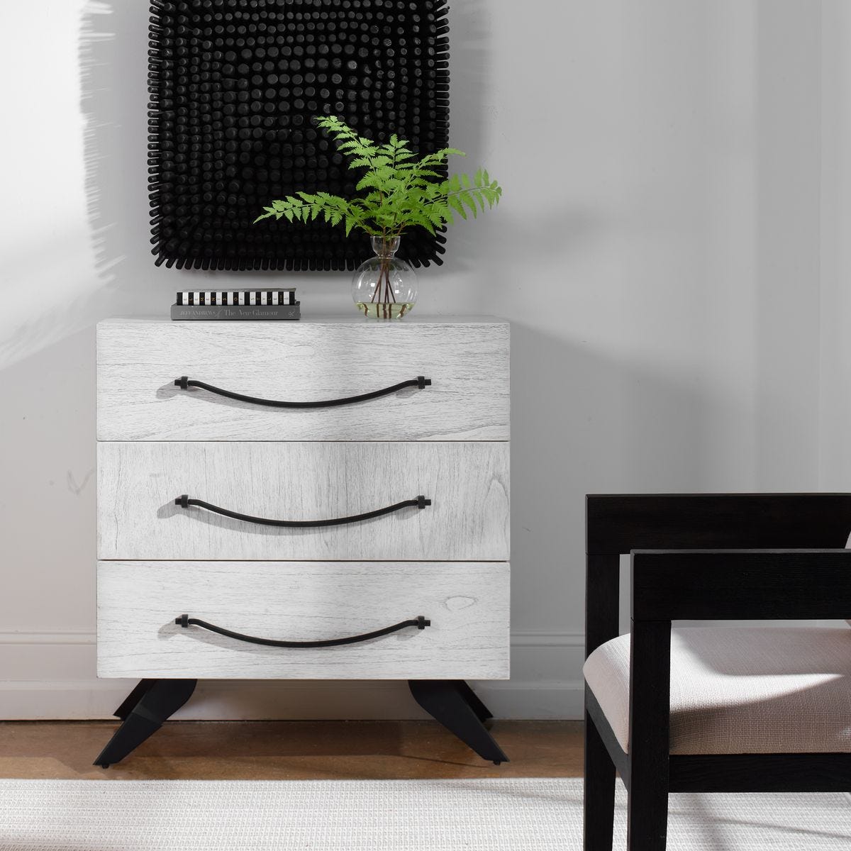 Vivi 3 Drawer Chest – Furniture by Uttermost | Sutter & Vale