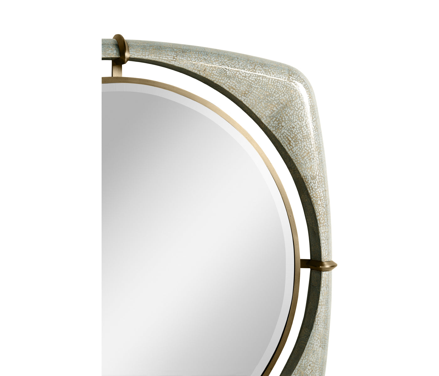 Toulouse Eggshell Mirror 42"