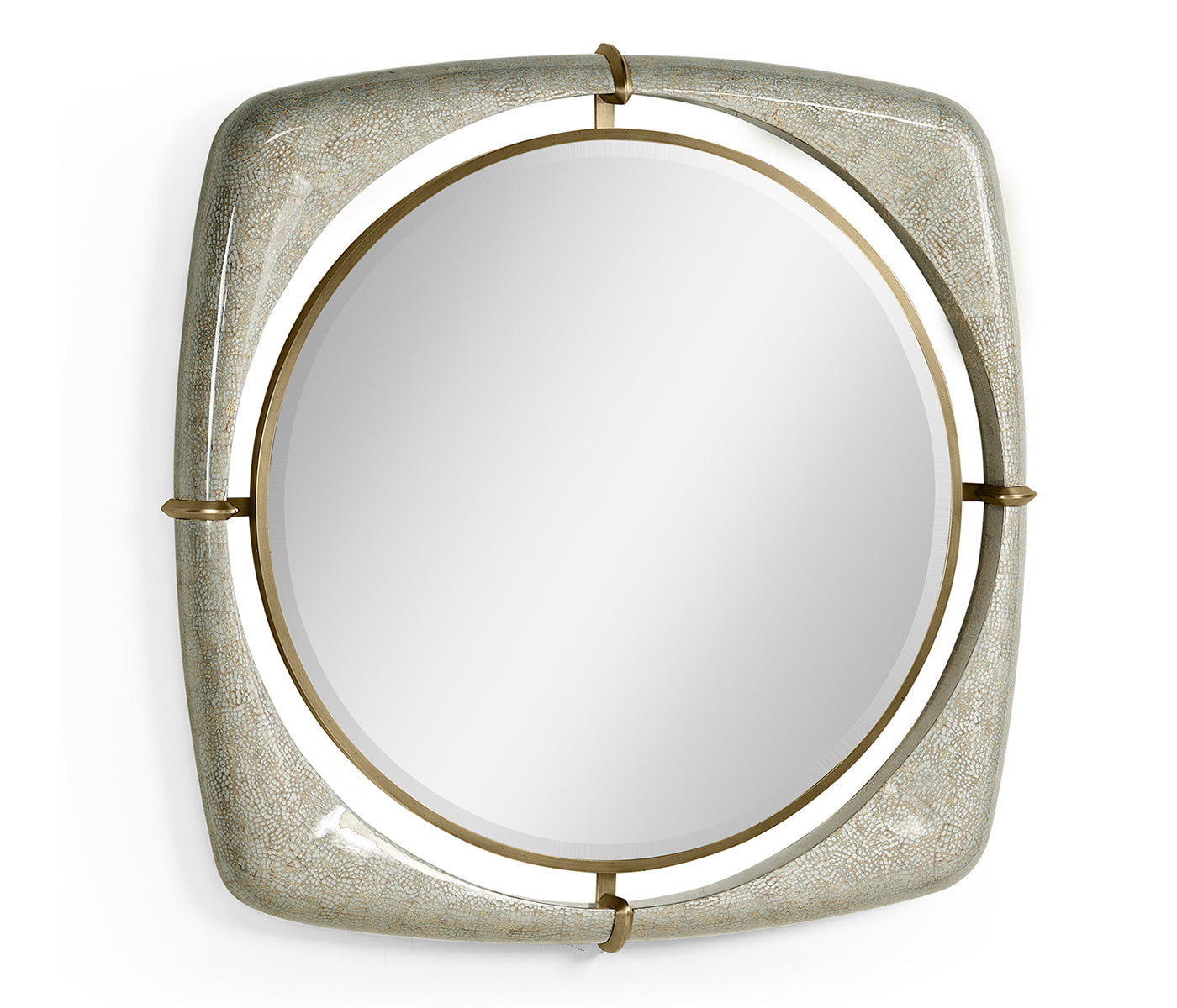 Toulouse Eggshell Mirror 42"