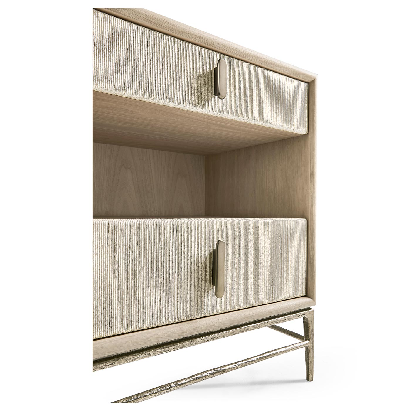 Clapotis Danish Cord Narrow Nightstand
