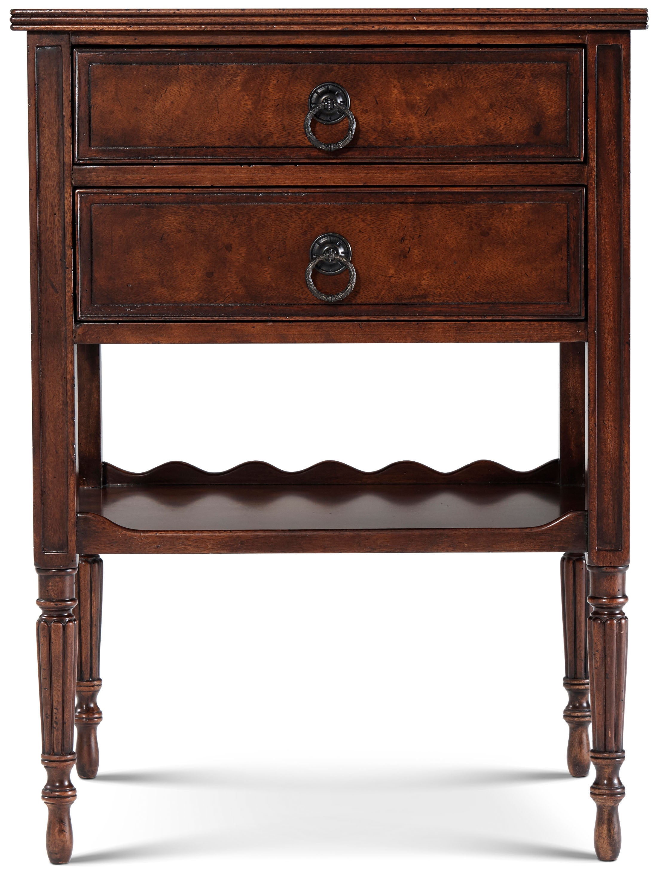 Midnight in 1850 Table in Cerejeira Veneer, Mahogany - Theodore Alexander