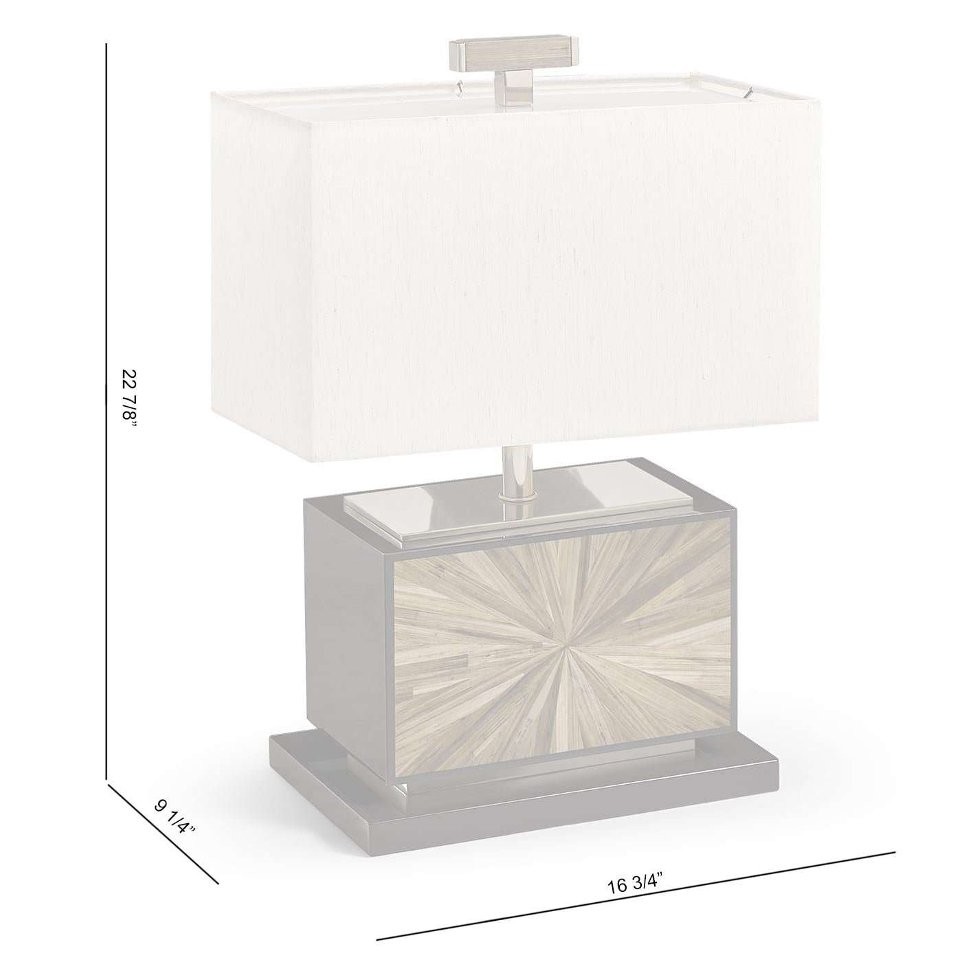 Terra Horizontal Table Lamp