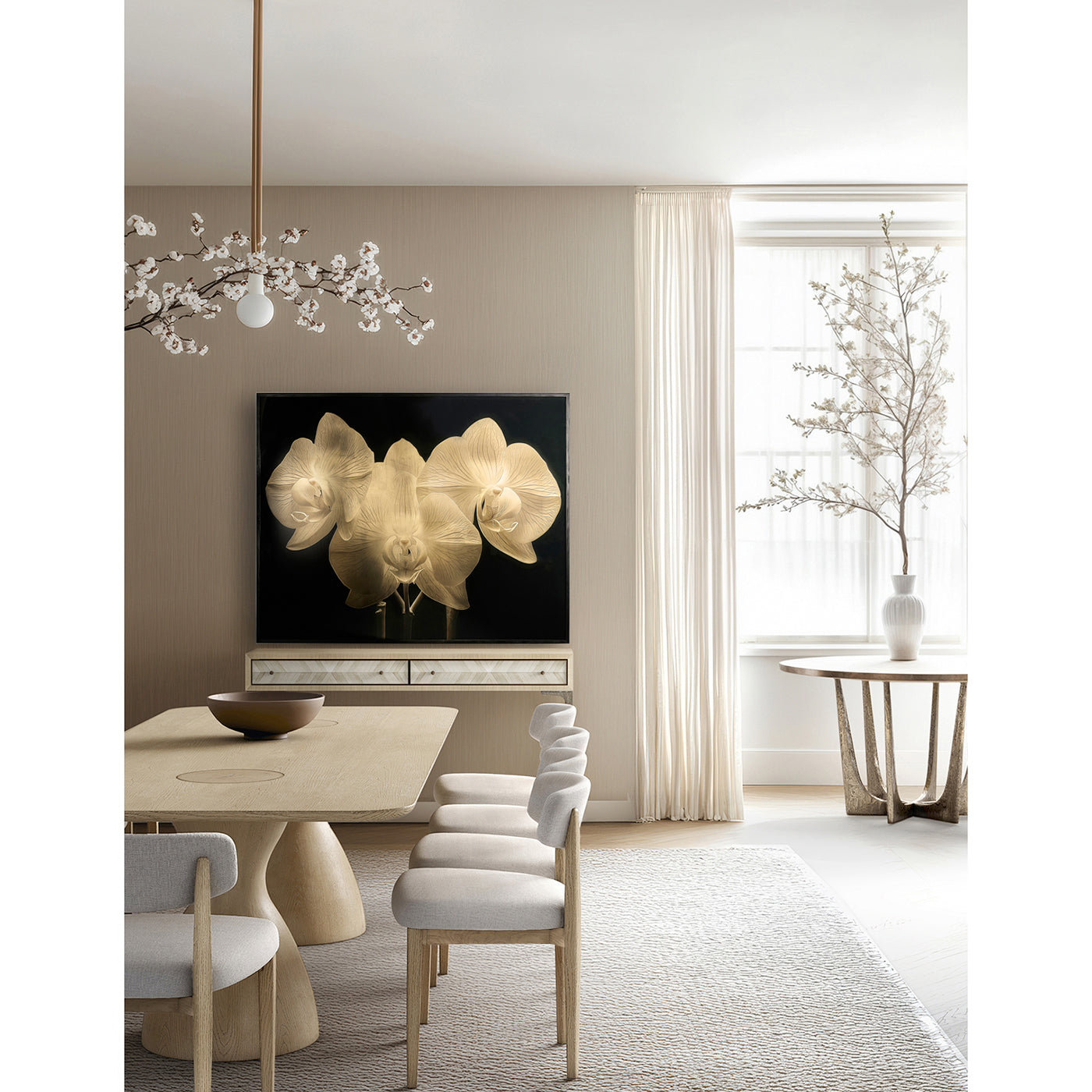 Seamount Rectangular Dining Table 86"